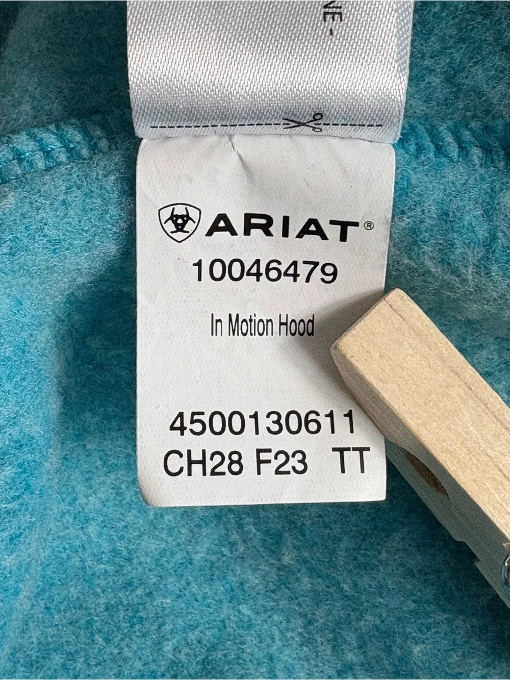 Ariat Boys In Motion Tile Blue Bronco Graphic Hoodie Size L 14/16